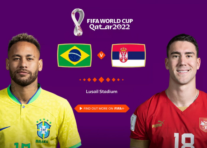 Link Live Streaming dan Preview Brazil vs Serbia Piala Dunia 2022