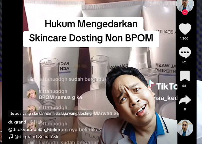 Makin Panas, Mereka Yang Jualan Dosting Skincare Bisa Kena 15 Tahun Penjara, Jadi hati-hati Stop Jual Racikan 