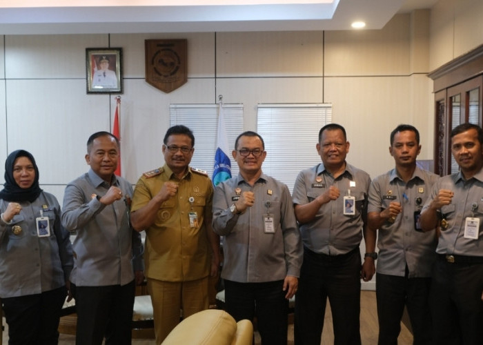 Jelang Purnabakti, Johan Manurung Pamit ke Sekda Babel, Sinergi Hukum Jadi Pesan Utama