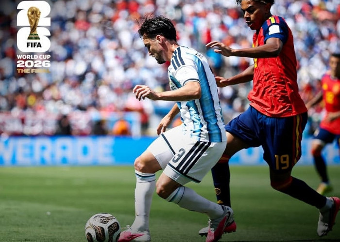 Statistik Babak Pertama Final Piala Dunia 2026 Mengejutkan, Argentina Tanpa Shot ke Gawang Spanyol 
