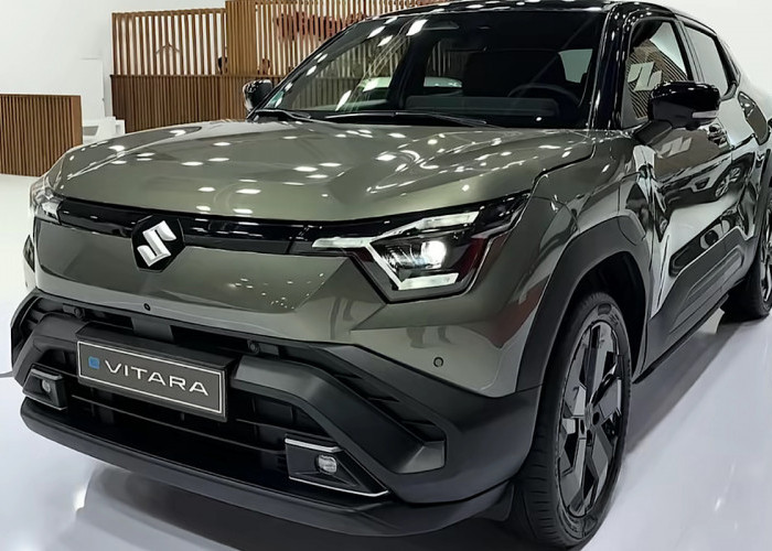 Suzuki Punya Mobil Listrik, e-Vitara Desain Futuristik Sudah Fast Charging, Ngecas 80 Persen Hanya 50 Menit