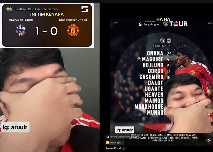 Astaghfirullah Manchester United Kalah Lawan Asean All Stars, Disarankan Jadi Klub Malam Aja 