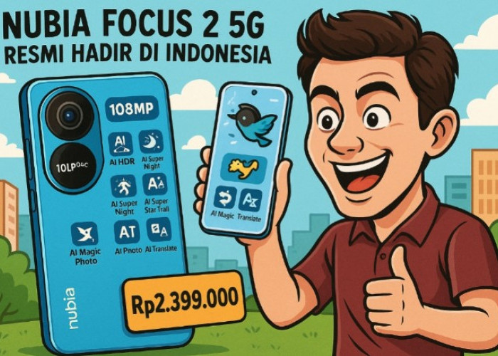 Nubia Focus 2 5G Resmi Dirilis, Usung Kamera 108MP dan Performa Gahar dengan Harga Ramah Kantong