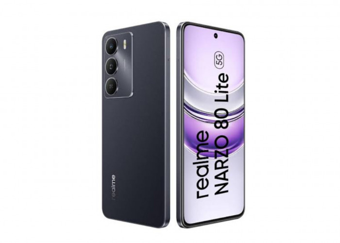 Realme Narzo 80 Lite 5G Ditenagai Chipset Dimensity 6300 dengan Fitur AI Handal