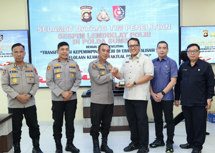 Transformasi Digital Polri Jadi Sorotan dalam Kunjungan Sespim di Polda Sumsel