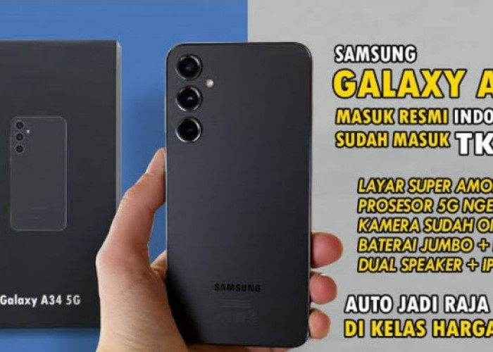 Samsung Galaxy A34 5G: Smartphone Kelas Menengah Rasa Flagship dengan Harga Bersahabat