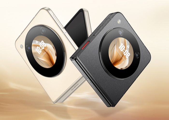 Nubia Flip 5G Hadirkan Tampilan Desain Lipat Mulus dengan Teknologi Dual Rail Suspended Centerboard