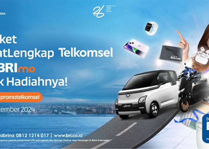 Rejeki Nomplok! Beli Paket 'HematLengkap' Telkomsel via BRImo Bisa Bawa Pulang Wuling Air ev!