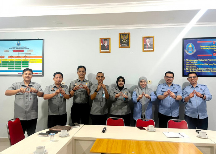 Kanwil Kemenkum Sumsel Koordinasi Pembentukan Sentra KI di Politeknik Akamigas Palembang