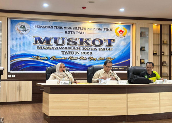 Mulyadi Kembali Pimpin Pengkot PTMSI Palu