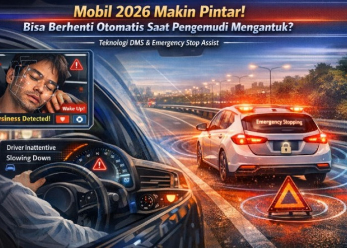 Utak-Atik Fitur DMS pada Mobil Modern, Benarkah Bisa Berhenti Otomatis Saat Pengemudi Mengantuk?