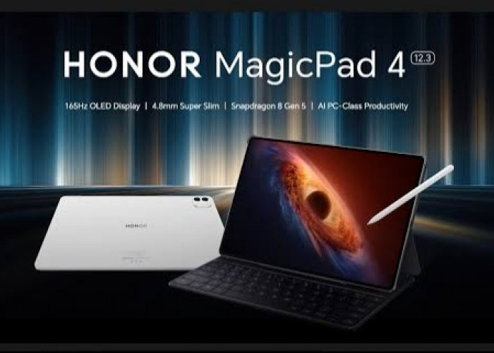 Honor MagicPad 4 Mulai Dipasarkan, Bawa Layar 165Hz dan Baterai 10.100mAh