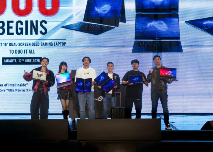ASUS ROG Zephyrus Duo 2026 Resmi Hadir di Indonesia, Laptop Gaming Dual-Screen Berteknologi AI Canggih