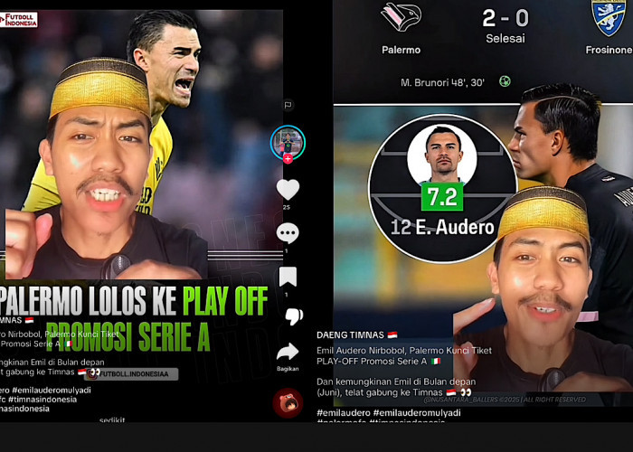 Emil Audero Clean Sheet Lagi Palermo Lolos Play Off Promosi Serie A Italia, Tapi Gawat Buat Timnas Indonesia