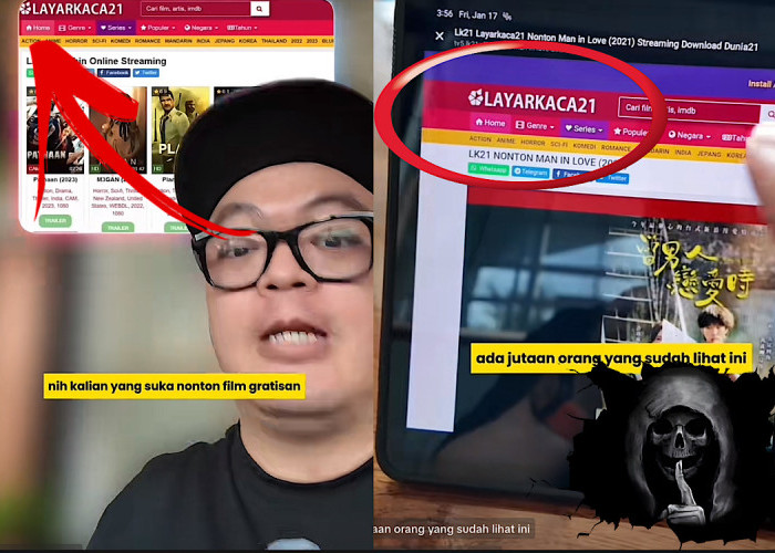 HOT NEWS, Bapak Ini Hilang Rp890 Juta Ketika Klik Link Nonton Film Gratis LK21, Kesatria Cyber Usut Tuntas!