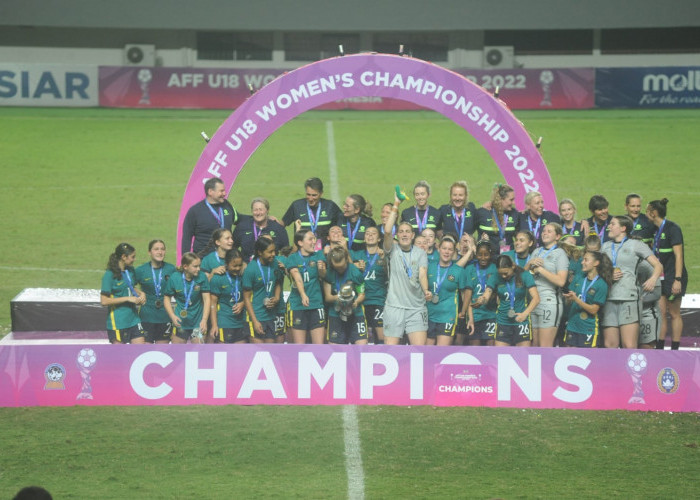 Kalahkan Vietnam 2-0, Australia Juara AFF U-18 Wanita   