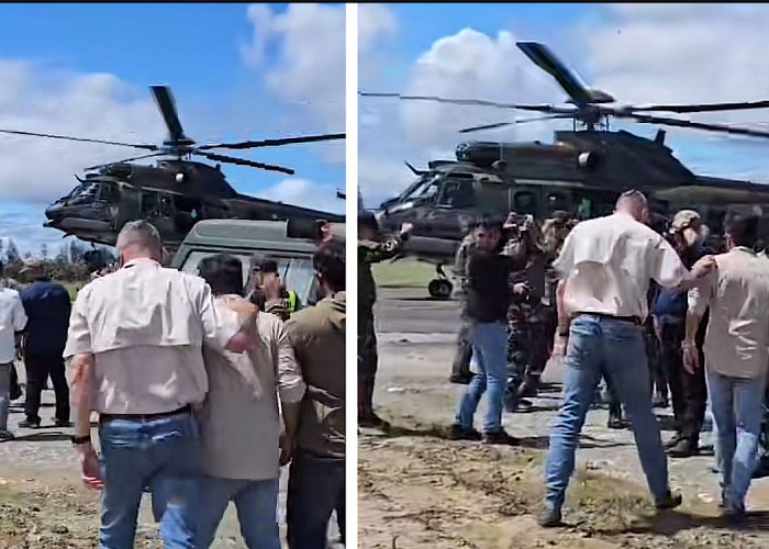 Sukses Dievakuasi Jasad Pilot Helikopter Selandia Baru Glen Malcolm Conning Diautopsi di RSUD Mimika  