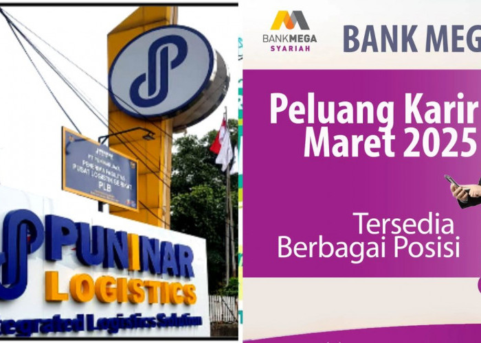 Lowongan Kerja Fresh Graduate di Puninar Logistics, Bank Mega, dan Kemenkes, Info Selengkapnya Disini