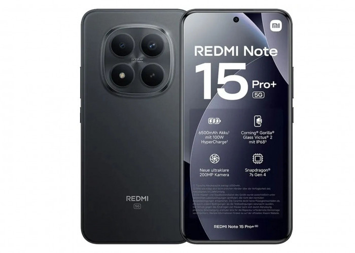  Redmi Note 15 Pro+ 5G Usung Layar Besar dan Warna Kaya untuk Pengalaman Visual Maksimal