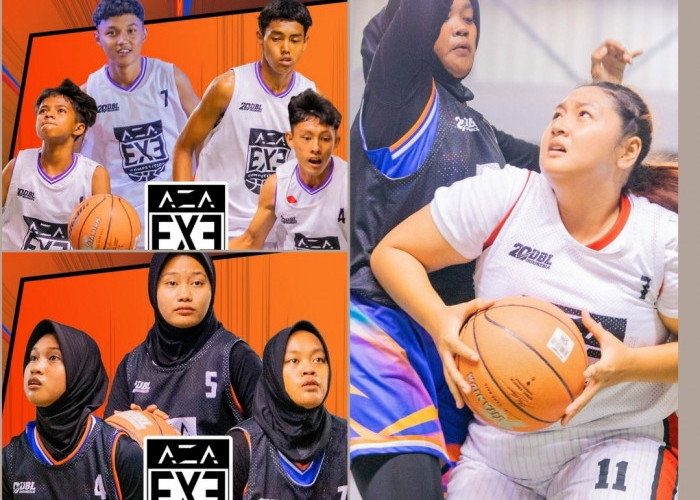 TOP, SMA Bina Sriwijaya Perdana SMANLI Sekayu Pertahankan Gelar Juara di 3x3 Honda DBL Palembang 2024