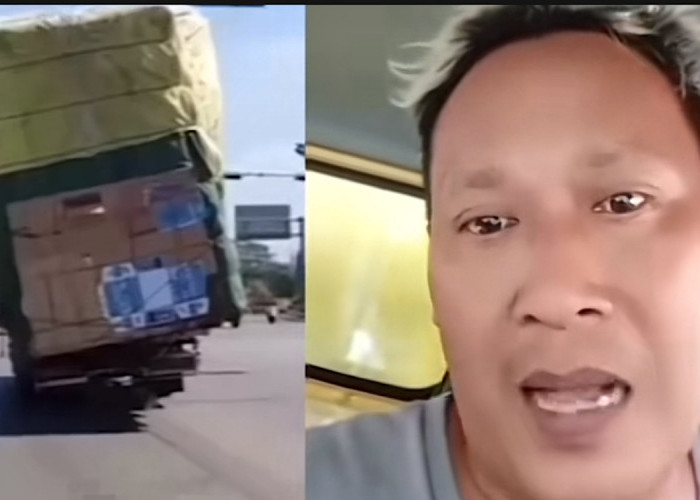 Sopir Truk Ini Emosi Muatan Truk Overload Diviralkan, Curhat Ongkos Angkut Nggak Ketemu Sampai Utang Koperasi