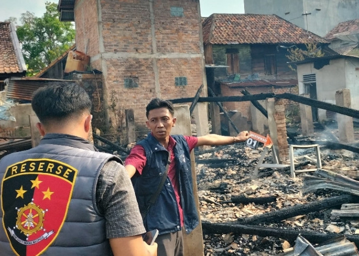 Kebakaran Hebat di Prabumulih, 7 Bedeng Ludes dan Warga Terluka, Polisi Selidiki Penyebabnya
