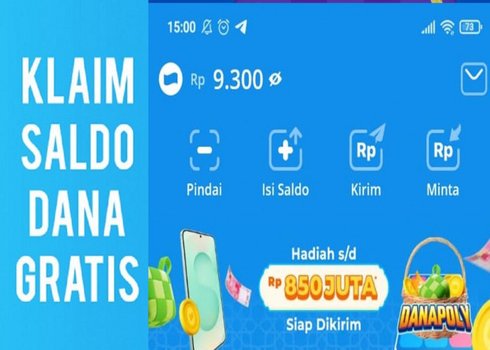 Cairkan Saldo Gratis Mulai Rp50.000, Begini Cara Klaim Link DANA Kaget Terbaru Hari Ini