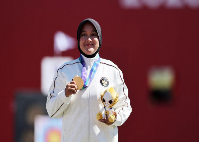 Nurisa Sumbang Emas Kelima Indonesia di Nomor Compound Panahan Asian Games 2026