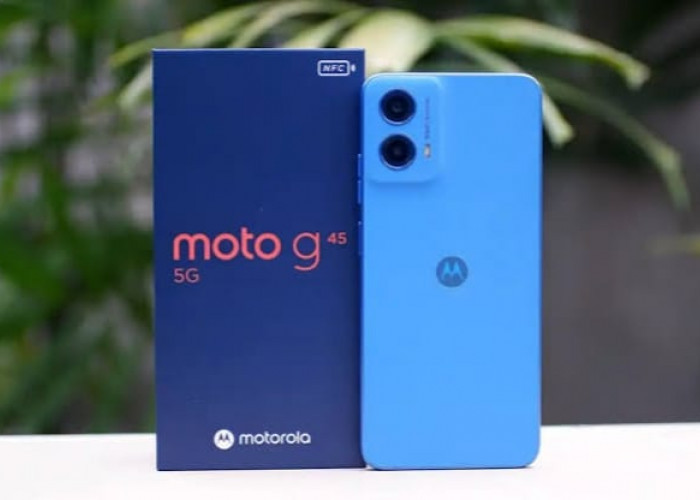 Smartphone Terbaru Motorola Moto G45 5G Disupport Teknologi Hi-Res Audio, Berikut Spesifikasinya!