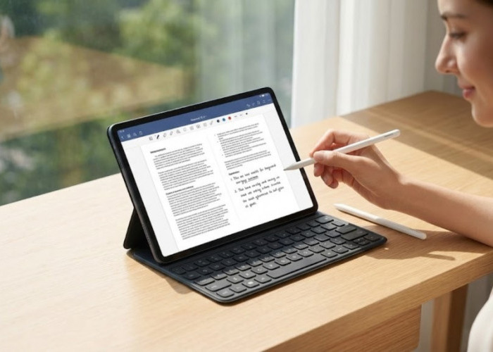 Solusi Mata Lelah 2026: Layar Anti Silau Huawei MatePad 12X Enak Dipakai Lama 