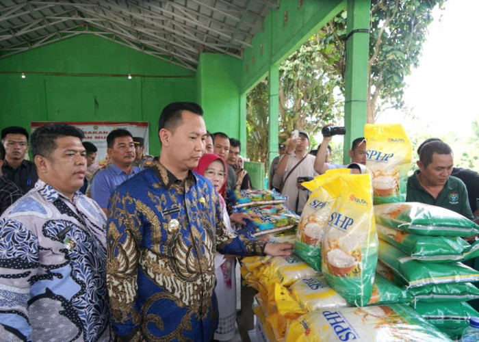 Pj Bupati Muara Enim Himbau Masyarakat Manfaatkan Lahan Kosong untuk Tanaman Pangan