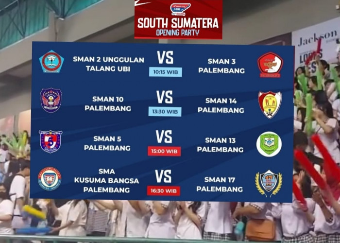 ADU GENGSI Pelajar Sumsel! Honda DBL with Kopi Good Day 2025 South Sumatera Resmi Dimulai