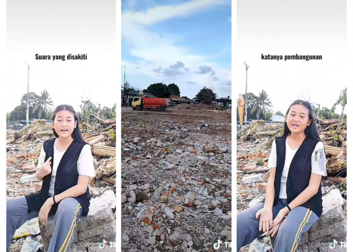 Protes Remaja Putri di Bekasi Usai Rumahnya Dirobohkan, Karena Rakyat Bukan Ajang Buat Pamer Kebijakan