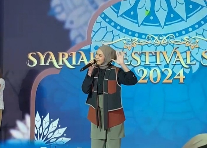 Salma Salsabil Getarkan Palembang di Event Syariah Festival Sriwijaya, Lagu 'Rumah' Sukses Menyentuh Hati
