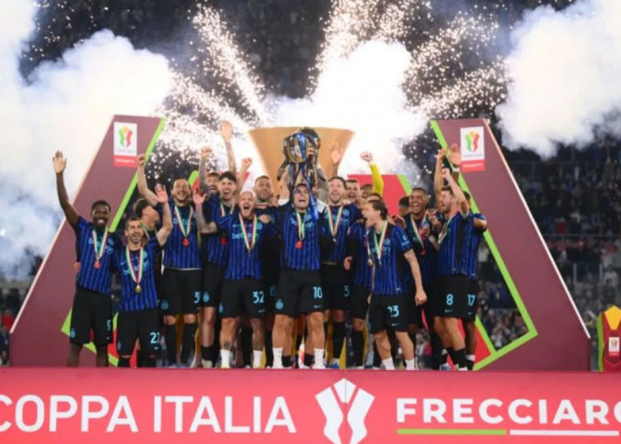 Kalahkan Lazio 2-0, Inter Milan Juara Coppa Italia 2025-2026