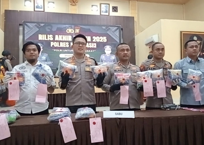 Kronologi Lengkap, Polres Banyuasin Gagalkan Peredaran Shabu  24K yang Siap Antar