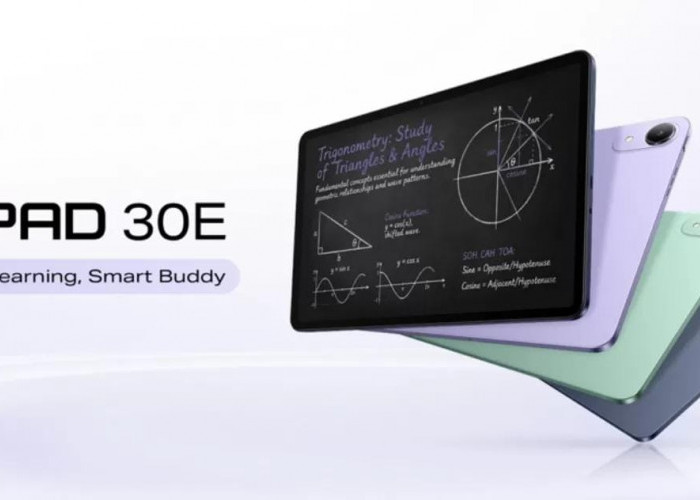 Infinix XPad 30E Pilihan Tablet untuk Pelajar Usung Performa Mumpuni dengan Kapasitas Baterai Besar 