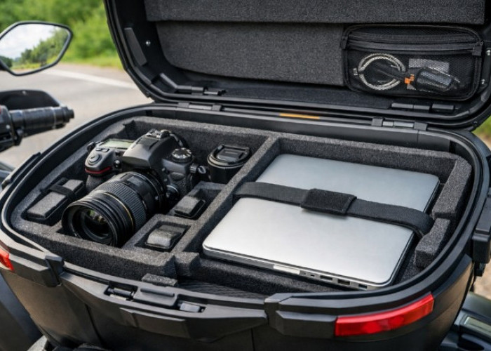 Touring Mudik Lebih Aman, Begini Inner Padding Custom Pelindung Laptop dan Kamera dari Getaran Teraman
