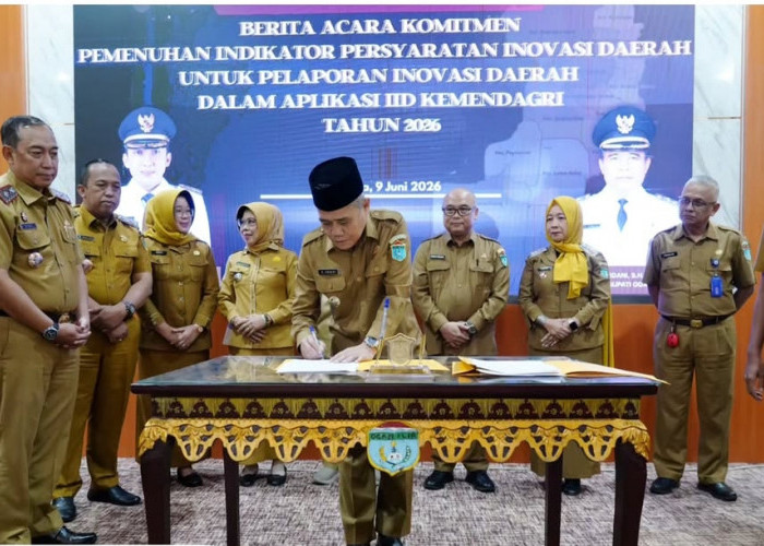 Wabup Ogan Ilir Buka Sosialisasi IGA 2026 dan Pelaporan Hasil Indeks Daya Saing Tahun 2025