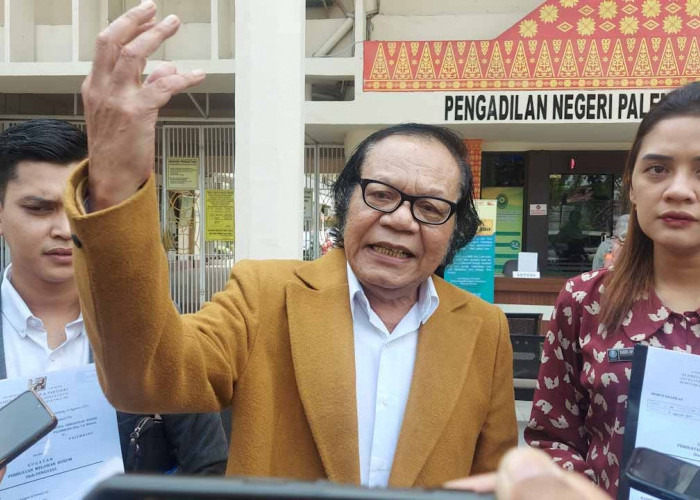 Ketua PN Palembang Digugat Alamsyah Hanafiah di ‘Rumah Sendiri’, Kasusnya? 