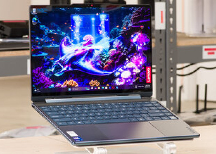 Lenovo Yoga 9i 2-in-1 Aura Edition: Laptop Konvertibel Premium dan Baterai Super Awet