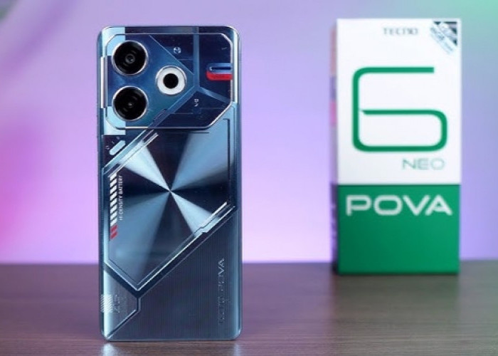 Smartphone Tecno Pova 6 Neo 5G: Mengusung Desain Minimalis dengan Layar Luas 120 Hz 