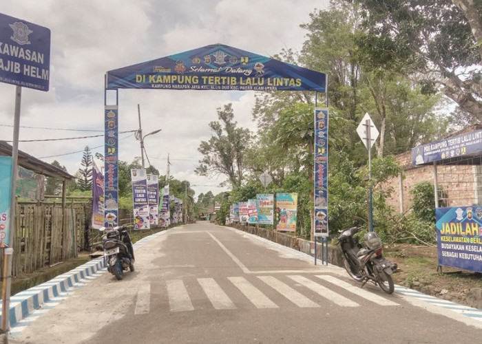 Kampung Harapan Jaya, Percontohan Kampung Tertib Berlalulintas di Pagaralam