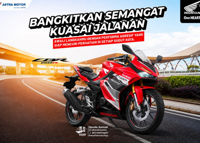 Honda CBR150R Tampil Sporty dengan Performa Agresif, Siap Temani Mobilitas Harian hingga Touring