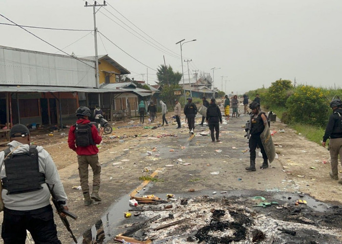 Akibat Kerusuhan di Dogiyai Papua Tengah, Polisi Sebut Kerugian Capai Rp 20 Miliar