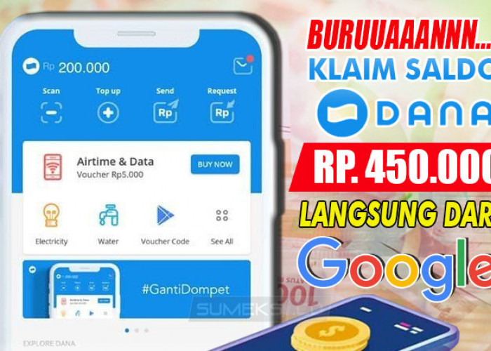 Aplikasi Penghasil Uang Resmi dari Google, Cairkan Saldo DANA Gratis Hingga Rp450.000