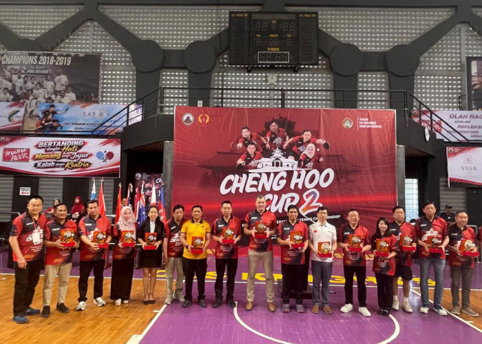 300 Petenis Meja Veteran Ikuti Cheng Hoo Cup 2 Surabaya International Table Tennis