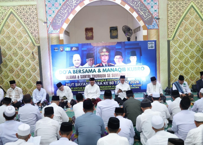 Kapolda Sumsel Irjen Pol Sandi Hadiri Manaqib Qubro, Perkuat Sinergi Ulama dan Polri Jaga Kamtibmas