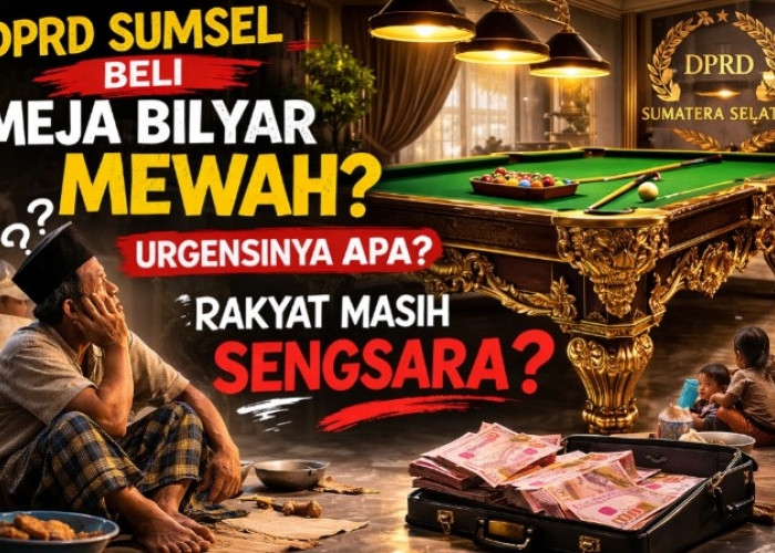 Mengulik Semewah Apa Meja Biliar Ratusan Juta Rupiah yang Bakal Dibeli untuk Pimpinan DPRD Sumsel?