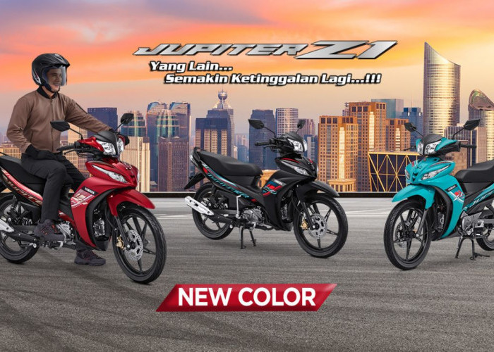 Yamaha Jupiter Z1: Motor Bebek Sporty dengan Performa Andal untuk Harian, Ini Spesifikasinya